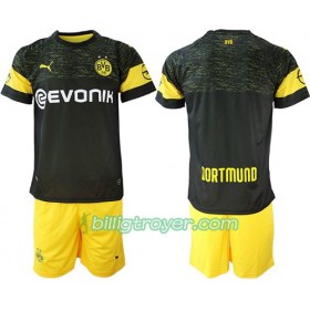 Billige Fotballdrakter Borussia Dortmund Barn Bortedraktsett 2018/19 Kortermet